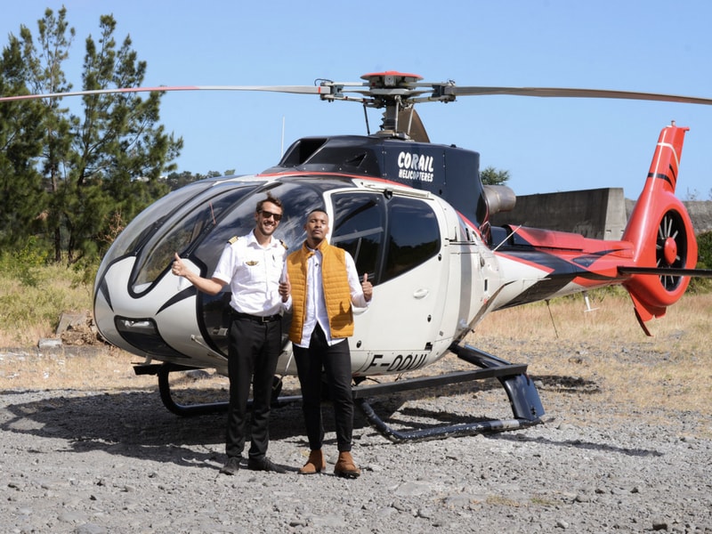 Helicopter & Pilot